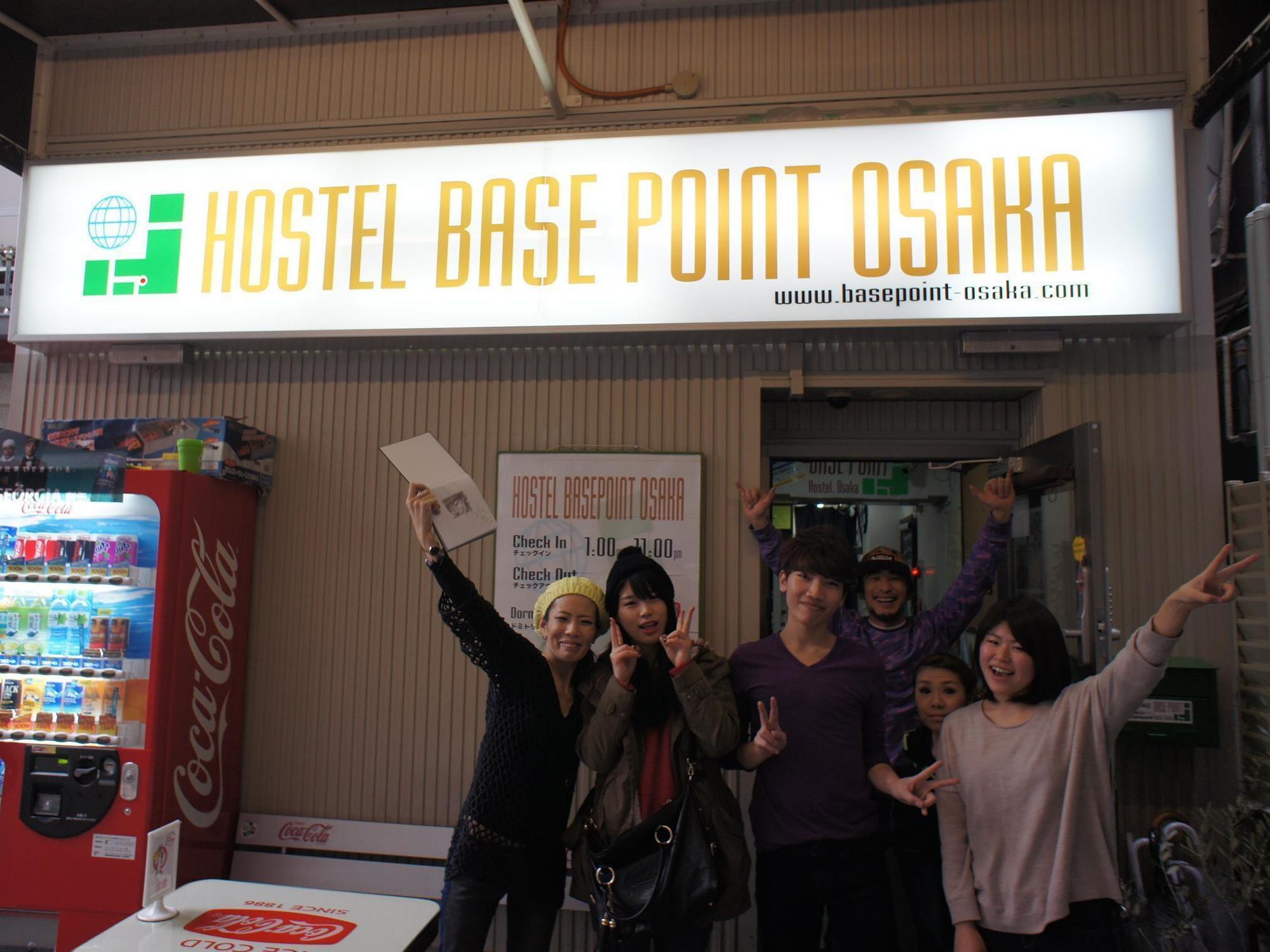 Hostel Base Point Ósaka Exteriér fotografie